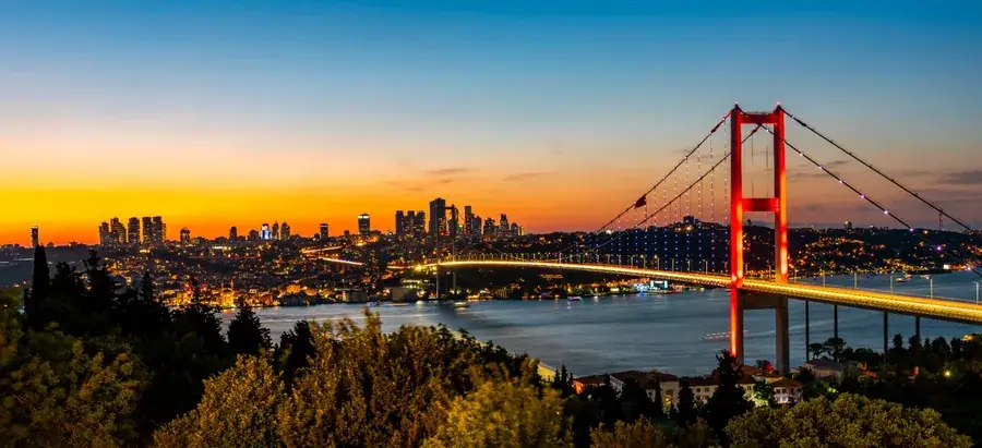The Bosphorus in Istanbul