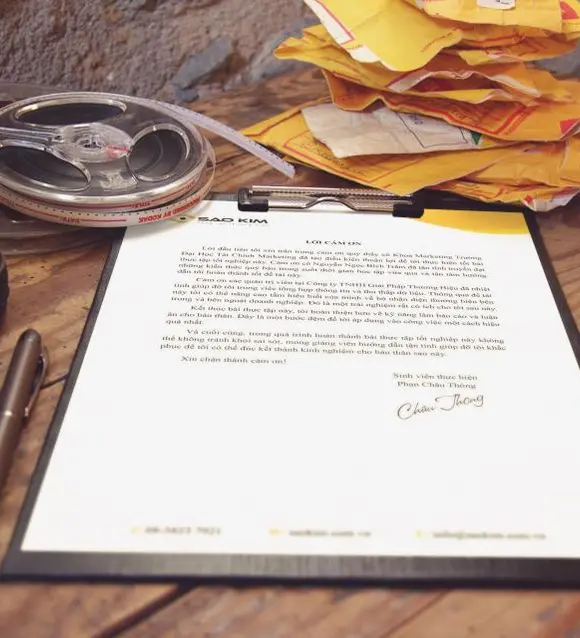 A signed document on a clipboard